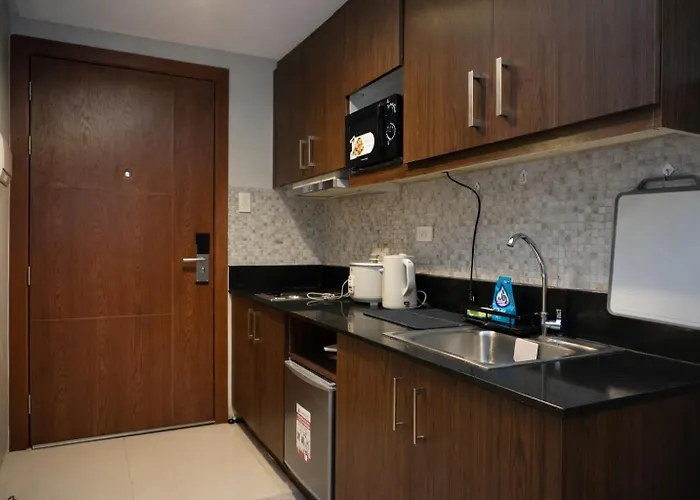 New Modern Spacious Shell Res 1br L Moa, Naia, Smx Aparthotel